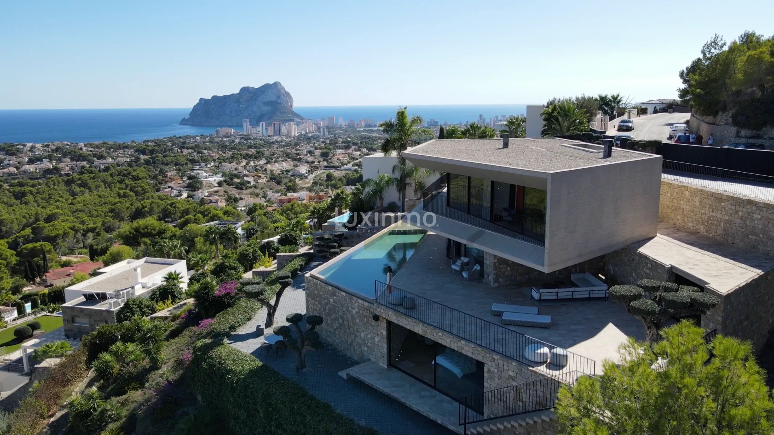 Luxe villa met zeezicht in Benissa